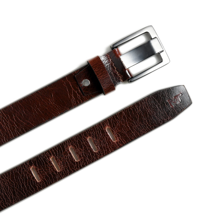 Pinecrest Dark Brown Leather Belt