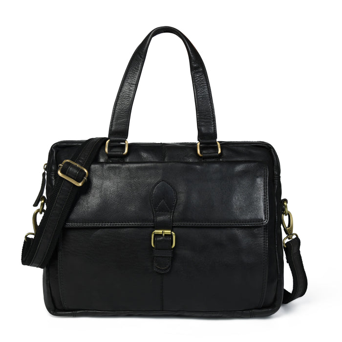 The Modern Briefcase Black