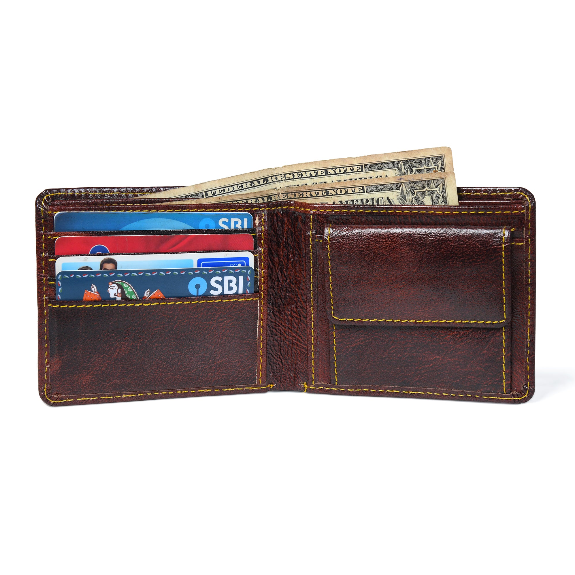 Ryan Classic Genuine Leather Handmade Bi-Fold Wallet — MaheTri