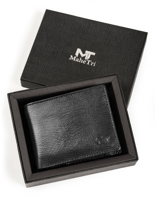 Black Sleek-Fit Wallet