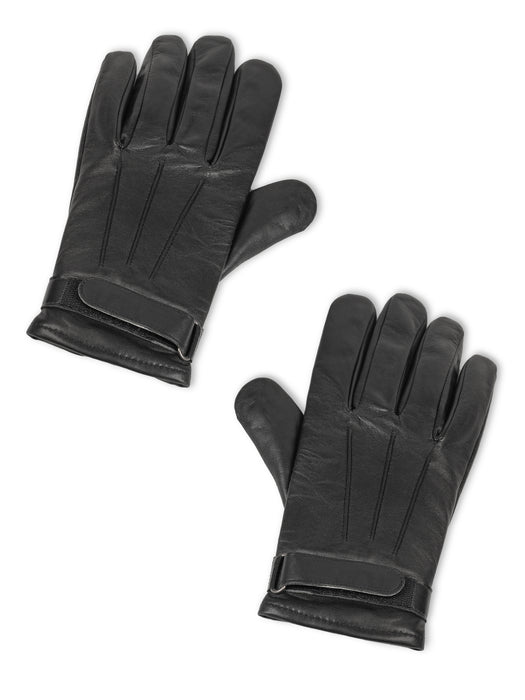 Leather Gloves-Velcro Fastening