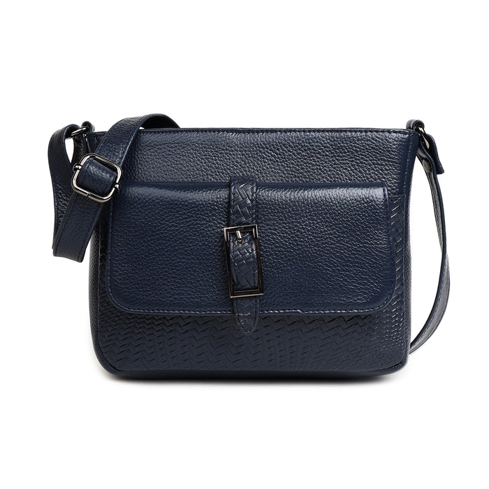 Metro Leather Crossbody Bag