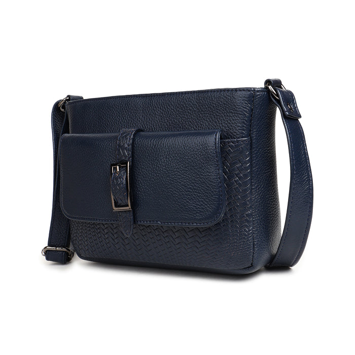 Metro Leather Crossbody Bag