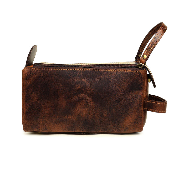 The Rustic Brown Toiletry