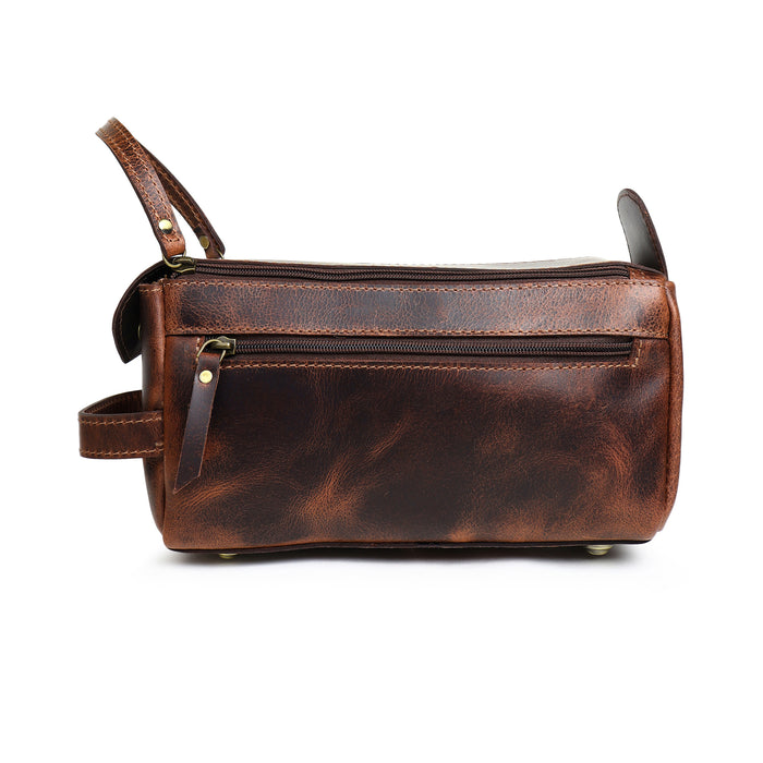 The Rustic Brown Toiletry