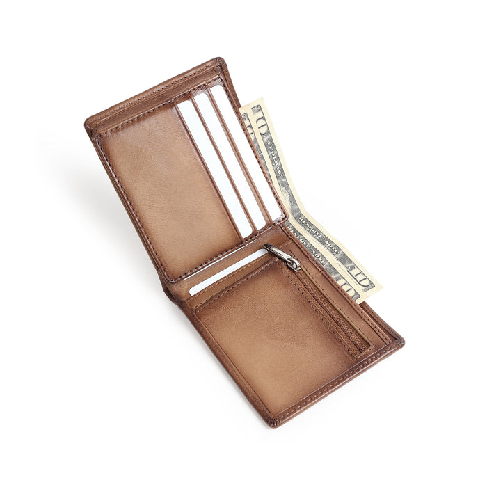Executive Premium Men's Tan Wallet - Limited Edition