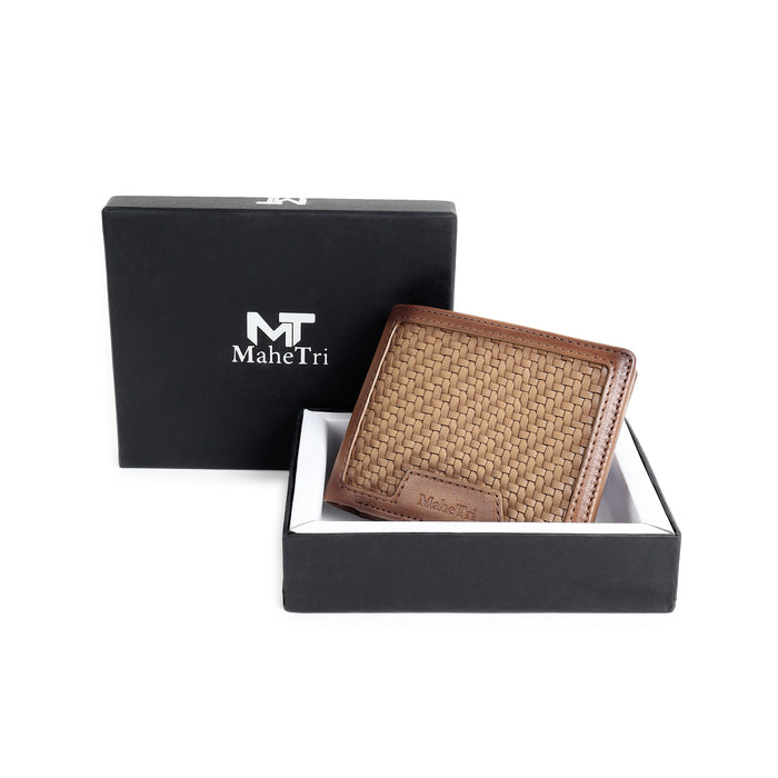 Executive Premium Men's Tan Wallet - Limited Edition