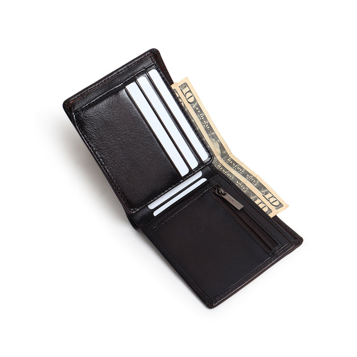 Executive Premium Men's Dark Brown Wallet - Limited Edition
