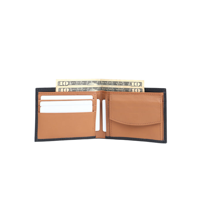 Black Slim Leather Wallet - Limited Edition