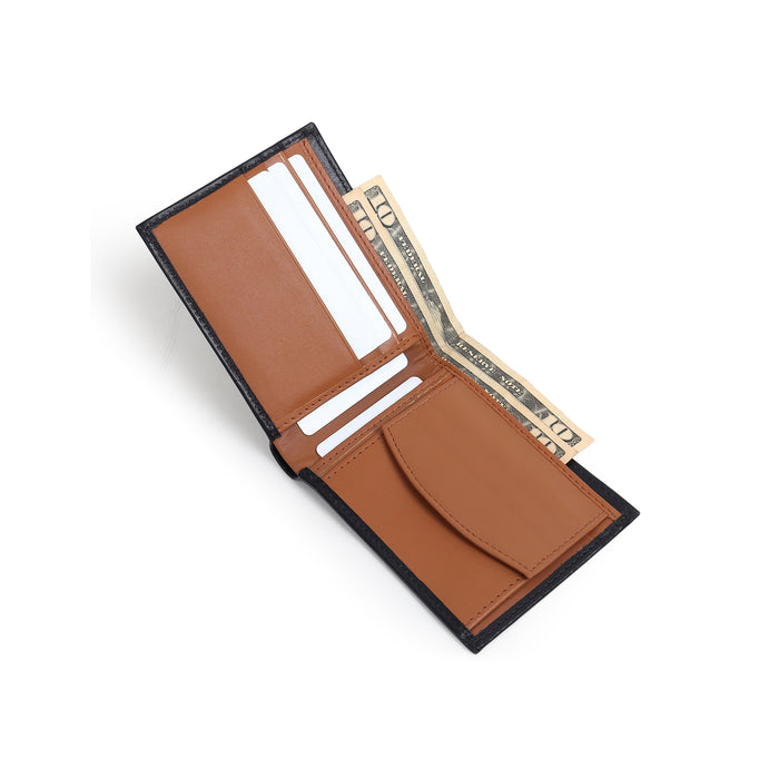 Black Slim Leather Wallet - Limited Edition