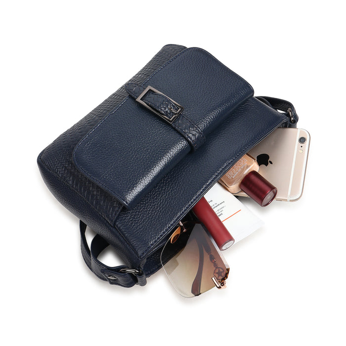 Metro Leather Crossbody Bag