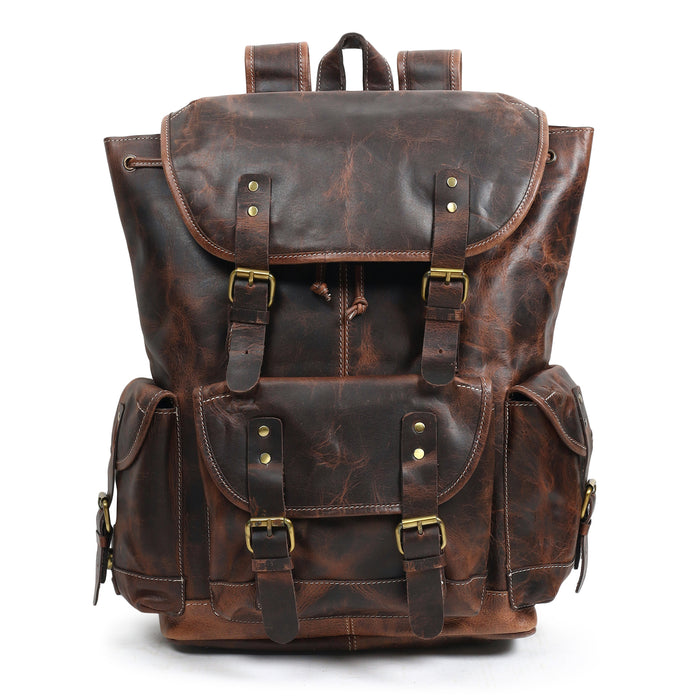 Metro Leather Office Backpack
