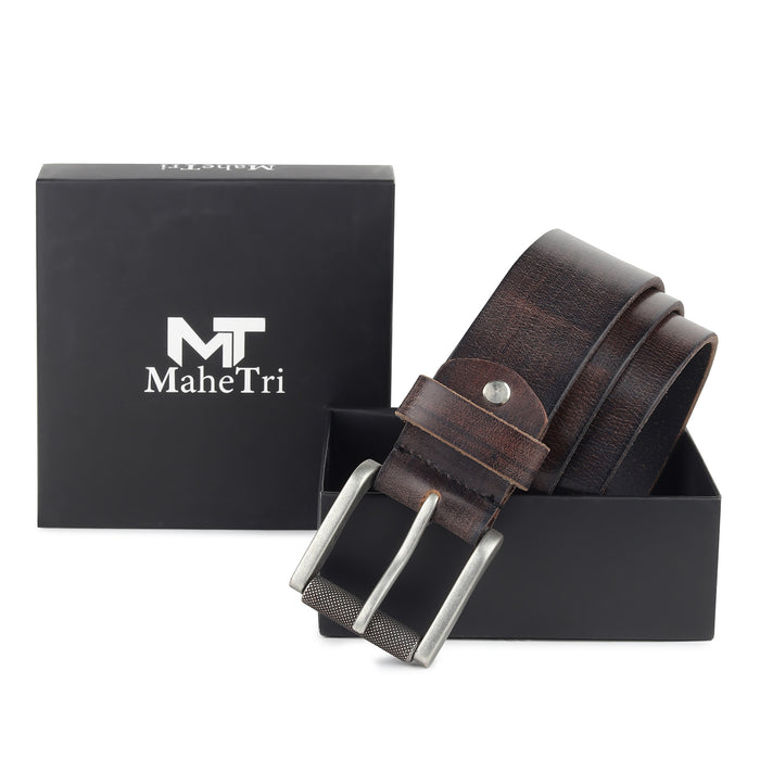 Retro Style Men's Leather Belt