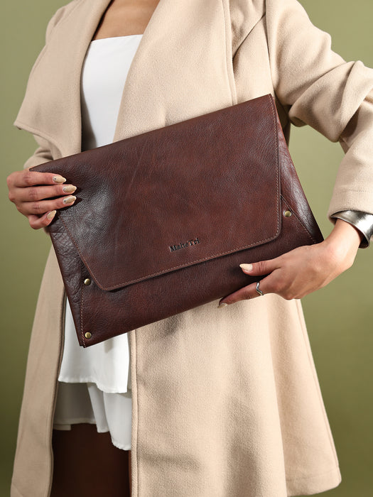Urban Craft Leather Laptop Sleeve Combo