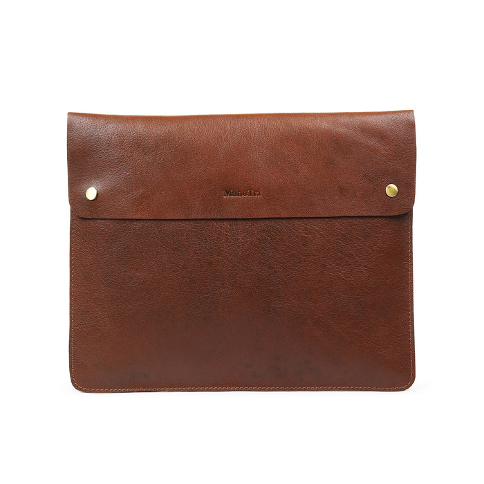 Cognac Brown - iPad/Laptop Sleeve 14 Inch — MaheTri