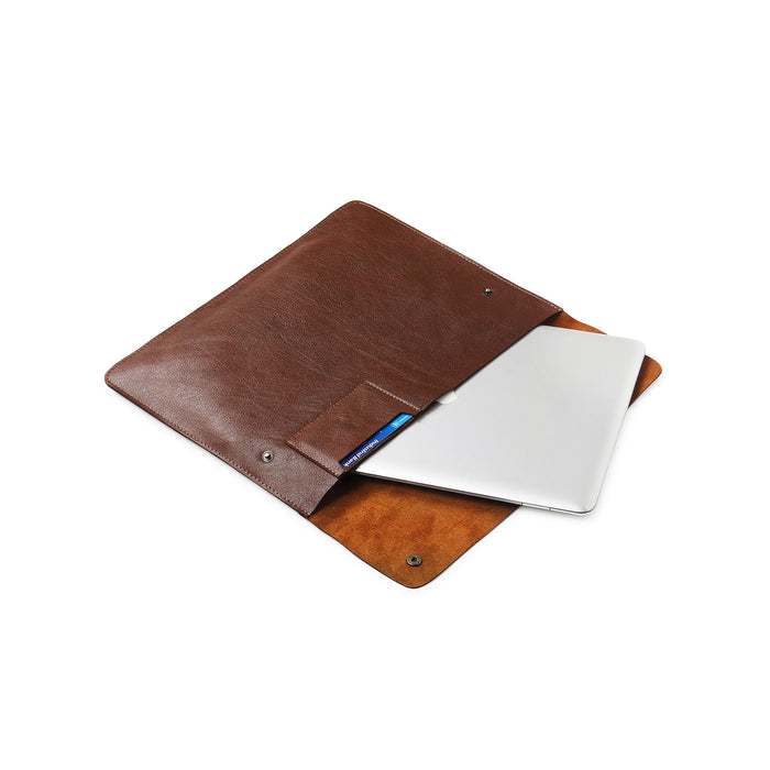 Cognac Brown - iPad/Laptop Sleeve 14 Inch