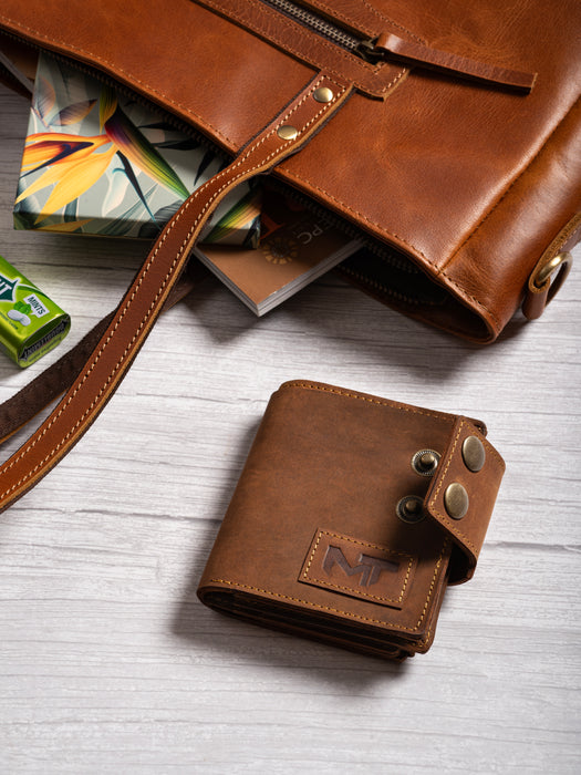 Swift Hold Wallet - Tan Brown