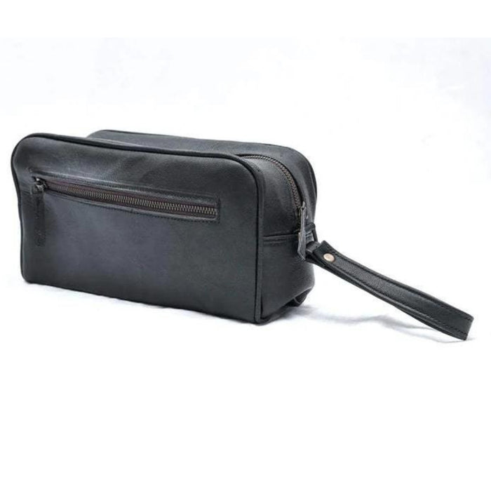 Single Section Toiletry- Black