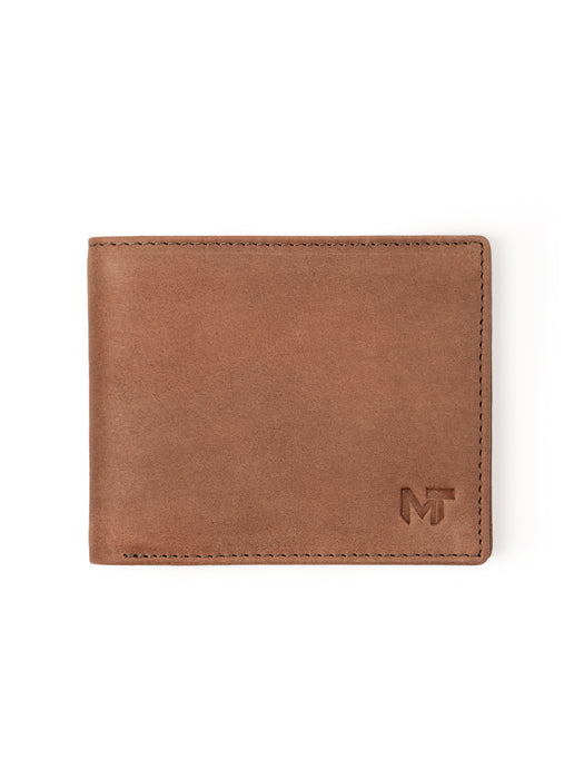 Tan Brown Slate Wallet - Mat finish