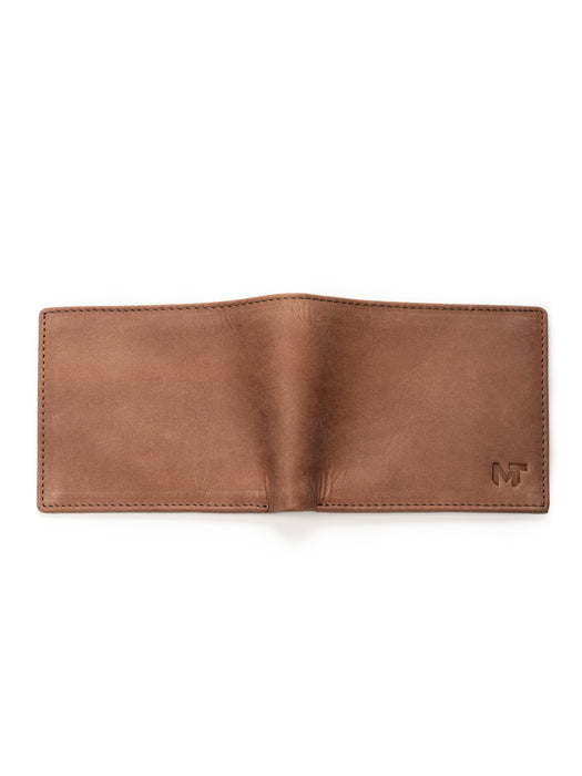 Tan Brown Slate Wallet - Mat finish