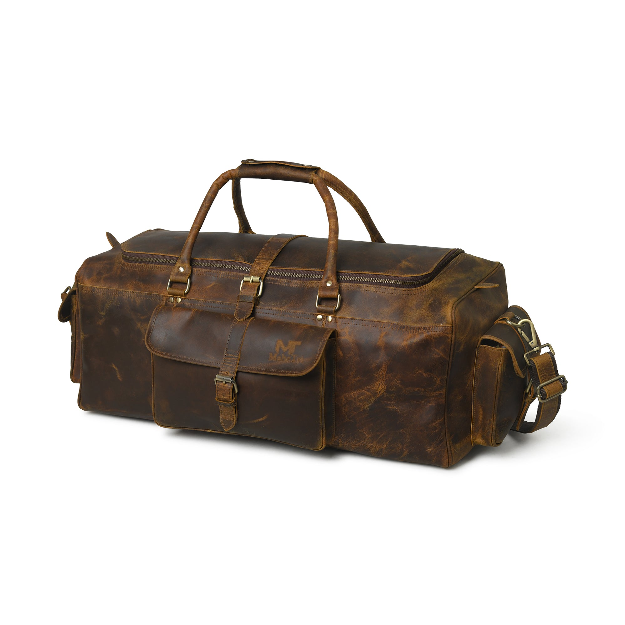 Buy Leather Duffle Bags And Travel Bags Online In India | MaheTri