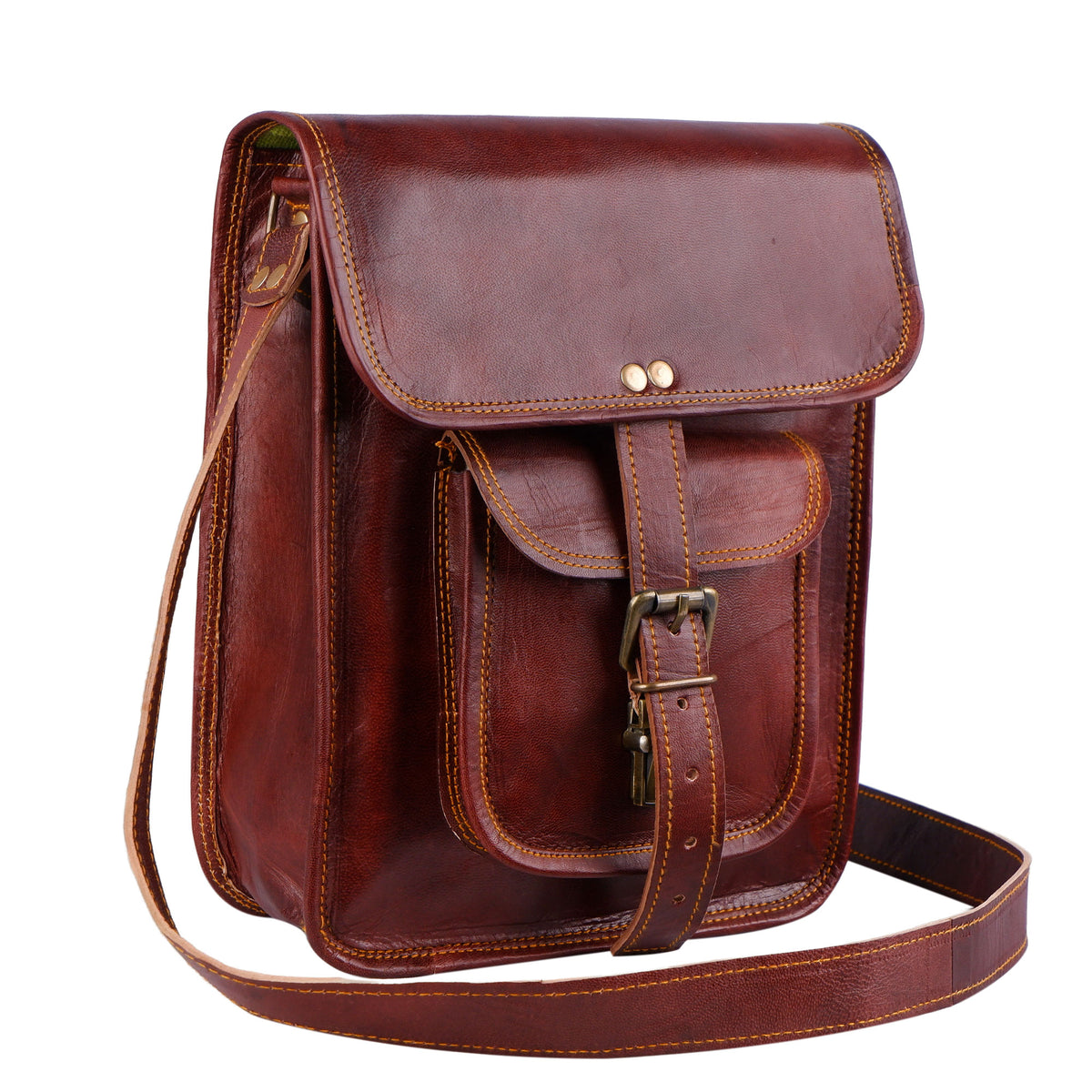 Windsor Leather Crossbody Bag For Men & Women | Leather Side Bag | MT ...