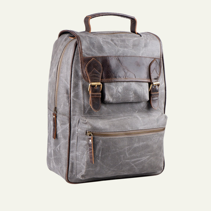 Cooper Waxed Canvas Backpack- MaheTri