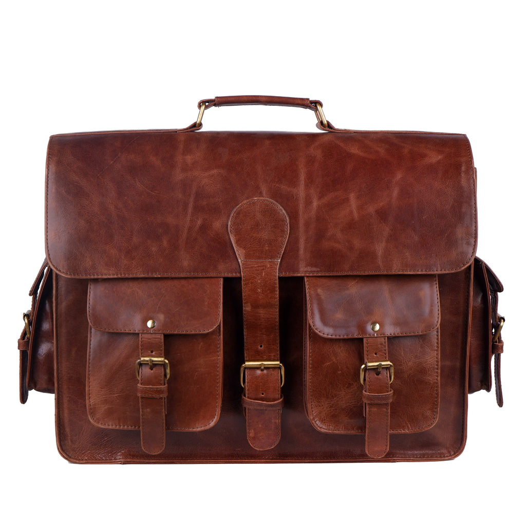 Buy Leather Laptop Bags | Laptop Bags for Men and Women — MaheTri