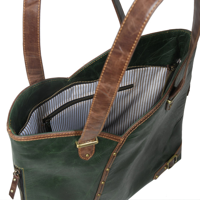 The Riley Handbag- Green