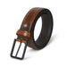 Cooper Caramel Leather Belt - MaheTri