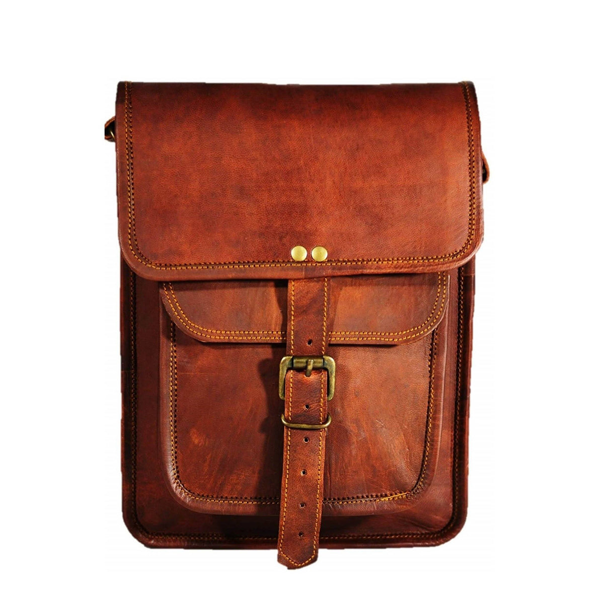 Echo Leather Crossbody Bag | Vintage Leather Sling Bag | MaheTri
