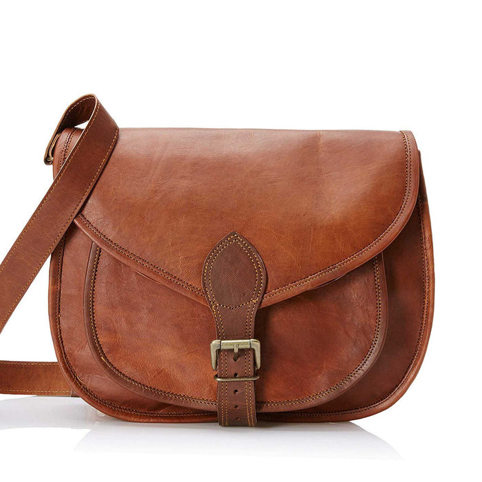 10" Women's Leather Purse Satchel Bag Classy Leather Bags 