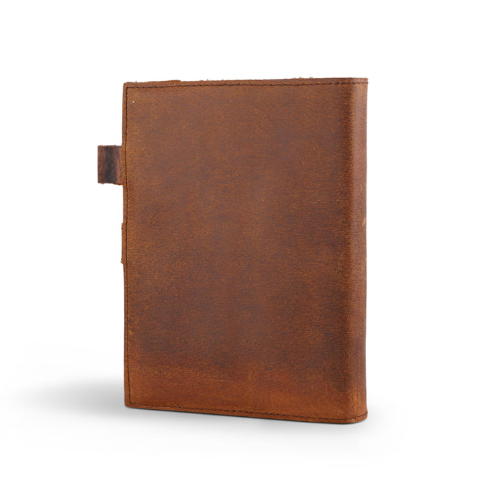 Vintage Tanned Leather Diary
