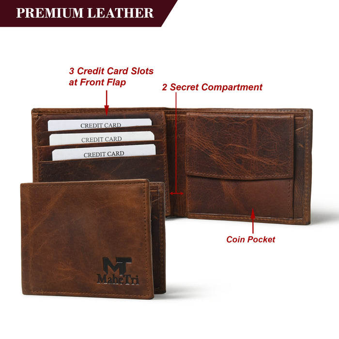 Maxton Bi-fold Leather Wallet