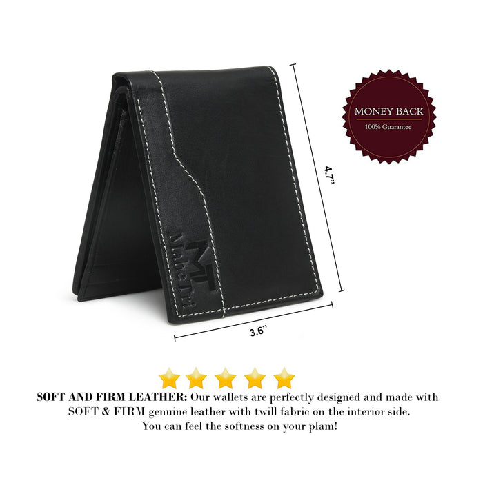 Judson Bi-fold Wallet - Black