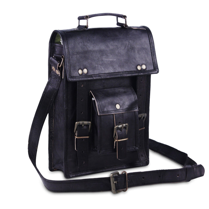 Shop Black Leather Crossbody Bag Classy Leather Bags