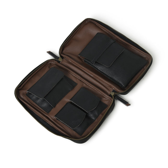 Leather Cigar Case- Multi-Purpose Utility Pouch