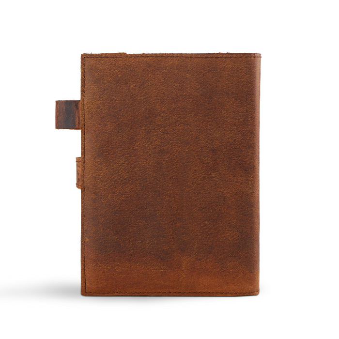 Vintage Tanned Leather Diary