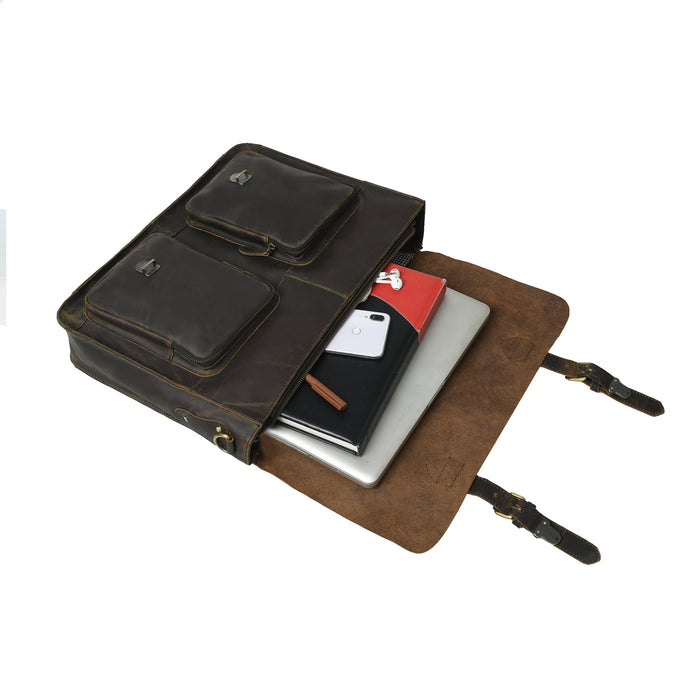Knox Leather office Laptop Bag