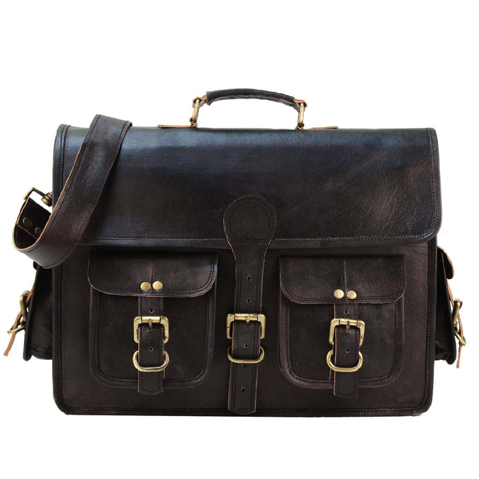Business Laptop Bags Professional Leather Bag for Businessmen