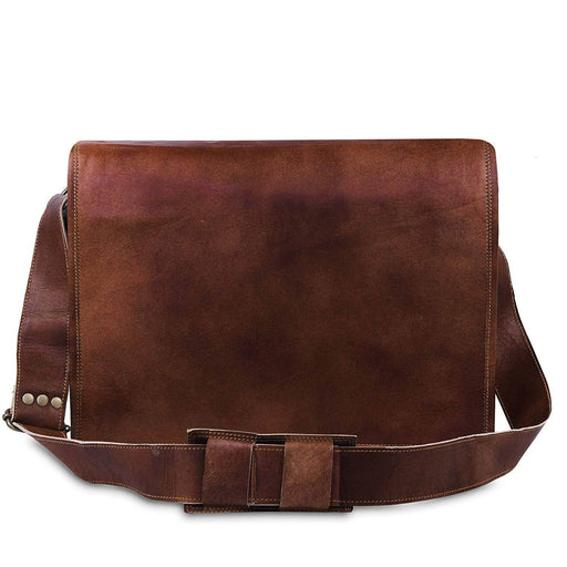 Vintage Leather Satchel Messenger Bag Classy Leather Bags 