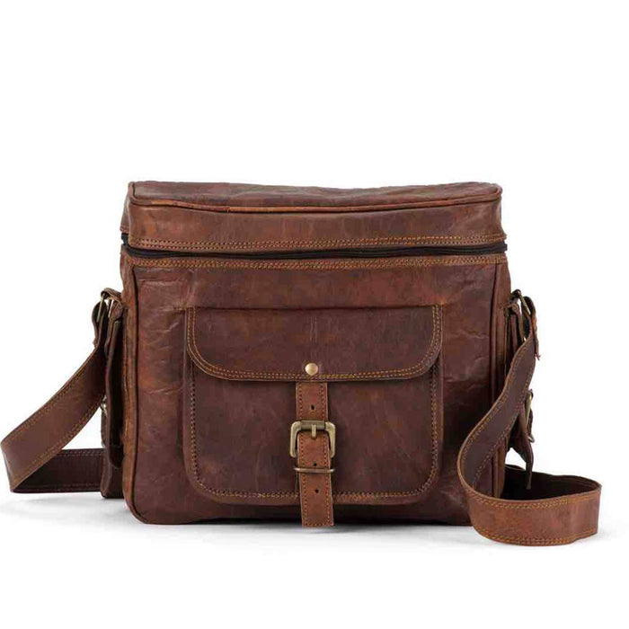 Genuine Vintage Leather Camera Bag Classy Leather Bags 