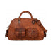 Vintage Brown Handmade Leather Duffle Bag Classy Leather Bags 