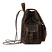 Rugged Vintage Small Buffalo Leather Backpack Classy Leather Bags 