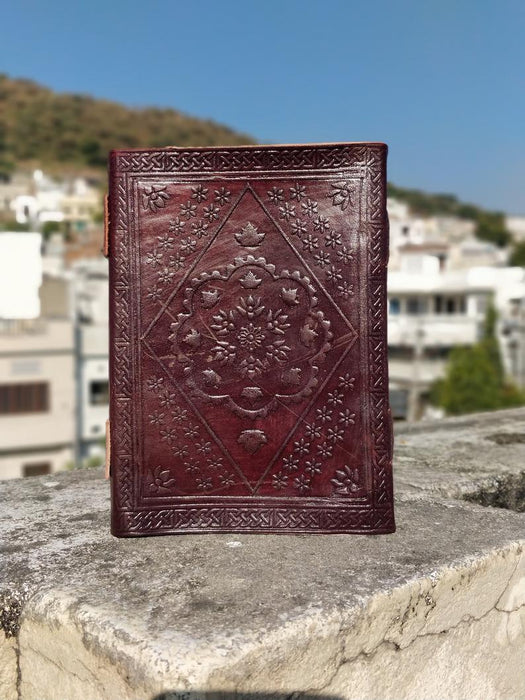 Leather Journal Handmade Writing Notebook Vintage Brown Real Vintage Leather 