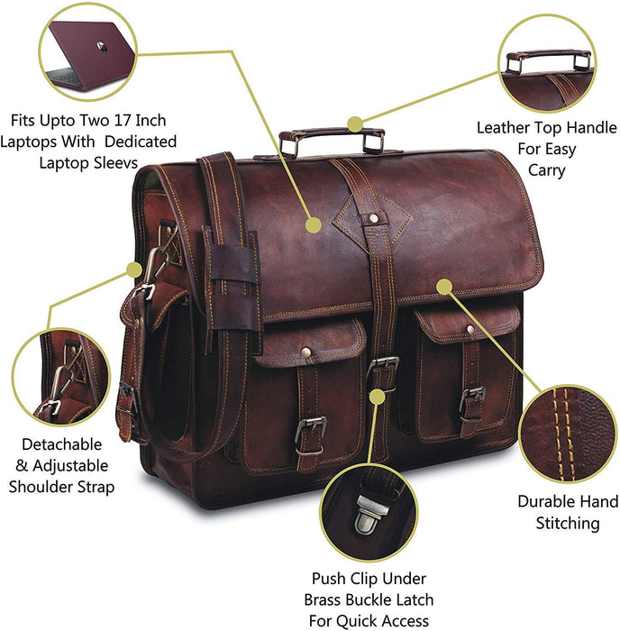 Retro Vintage Briefcase