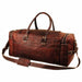 Genuine Leather Traveler Overnight Weekender Duffle Bag Classy Leather Bags 