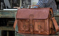 Cambridge Leather Satchel Laptop Crossbody Bag Classy Leather Bags 