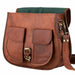 Vintage Leather Purse Crossbody Shoulder Bag Women Classy Leather Bags 
